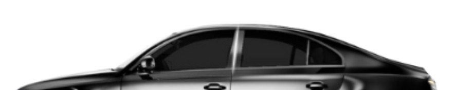 Same car with dark window tint